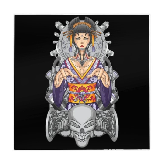 Geisha machine automotive Mahjong Mats