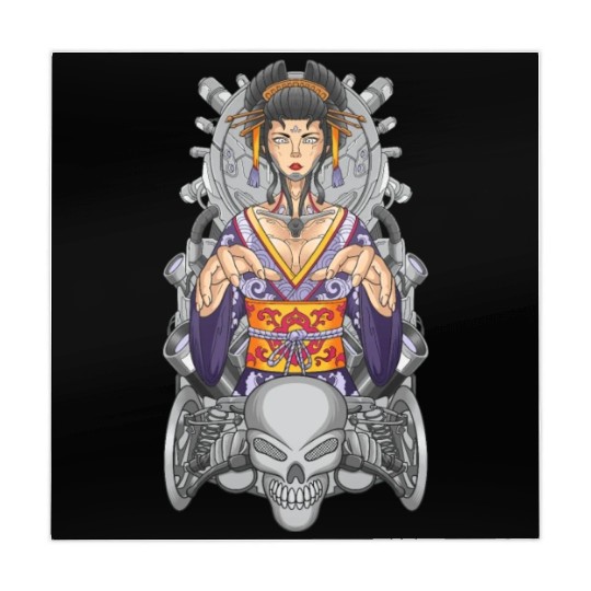 Geisha machine automotive Mahjong Mats