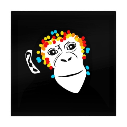 Monkey Face Monkey Monkey Mahjong Mats