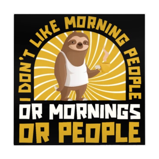 Sloth Funny Mahjong Mats