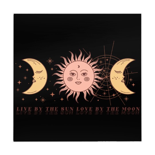 Boho Celestial Sun And Moon Mahjong Mats