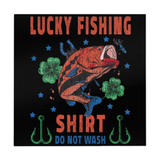 Lucky Fishing Do Not Wash Fish Rod Fisher Mahjong Mats