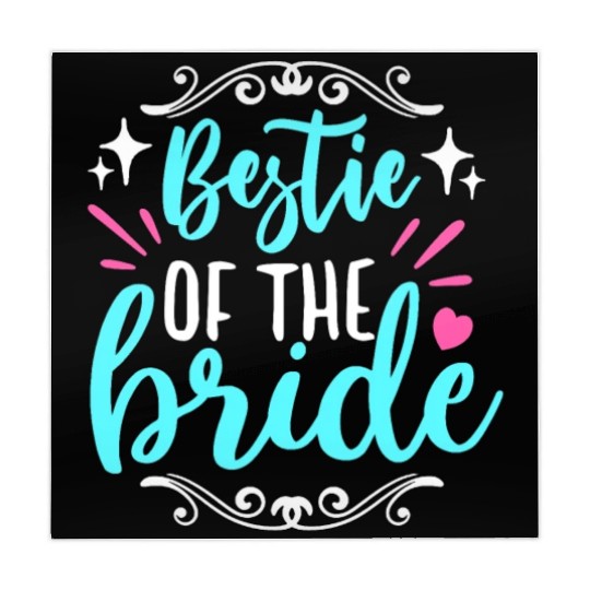 Maid Of Honor Bestie Of The Bride Wedding Bridal Mahjong Mats