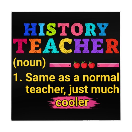 History Teacher Definition Funny Back To School Mahjong Mats