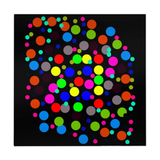 Multi-colored circle pattern Mahjong Mats, Travel