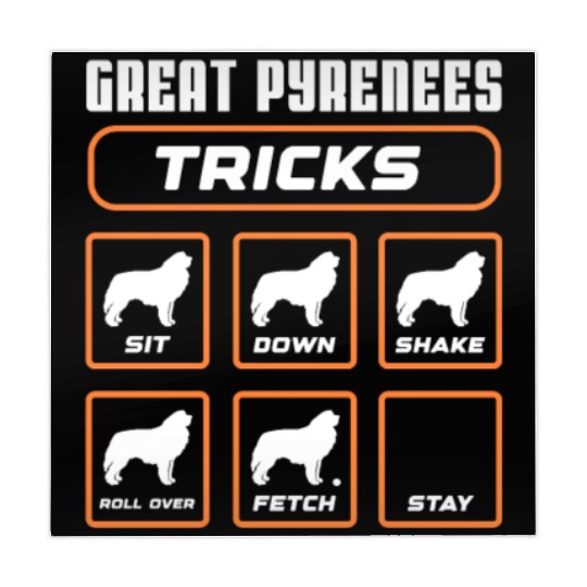 Great Pyrenees Tricks Mahjong Mats