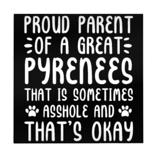 Proud Parent of A Great Pyrenees Mahjong Mats