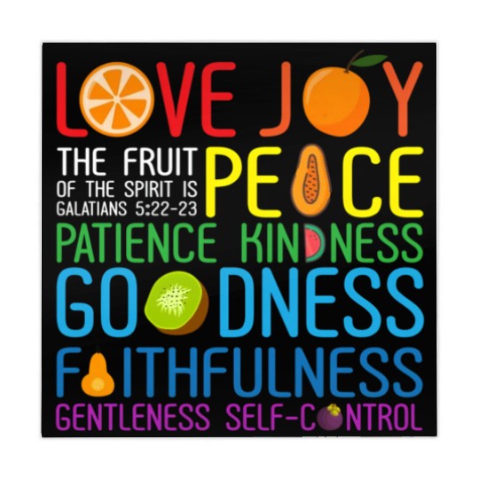 Love Joy The Fruit Of The Spirit Is Peace Patience Mahjong Mats