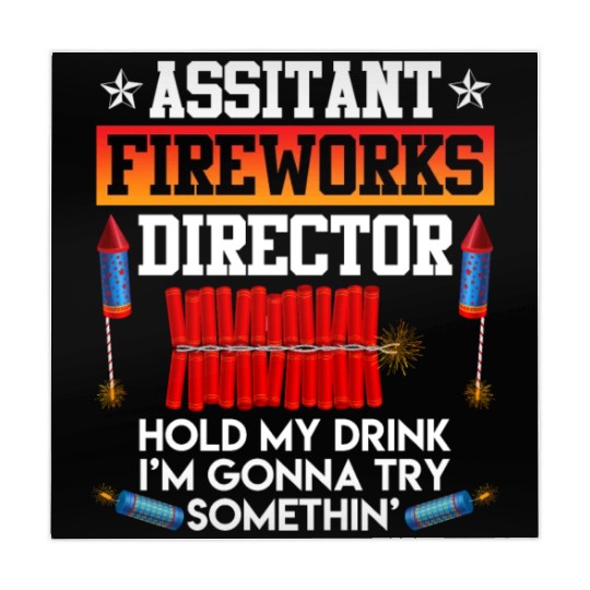 Independence Day Assistant Fireworks Director USA Mahjong Mats