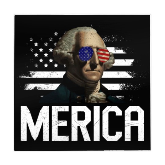 Merica George Washington Independence Day Mahjong Mats