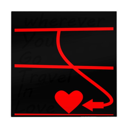 Travel Around The World In Love quote Mahjong Mats