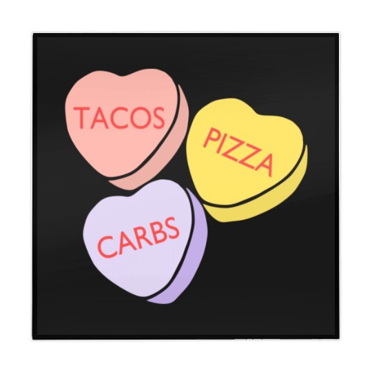 FRONTARTFunny Conversation Hearts Candy Mahjong Mats