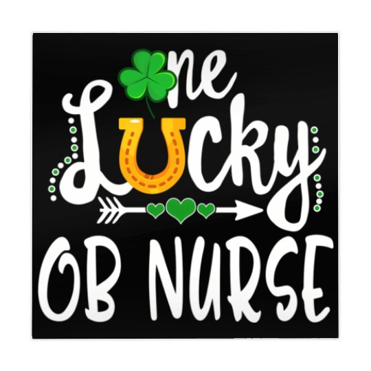 One Lucky Ob Nurse St Patricks Day Mahjong Mats