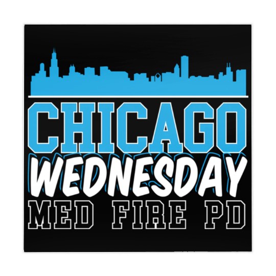 Chicago Wednesday Med Fire Pd Chicago Skyline Mahjong Mats