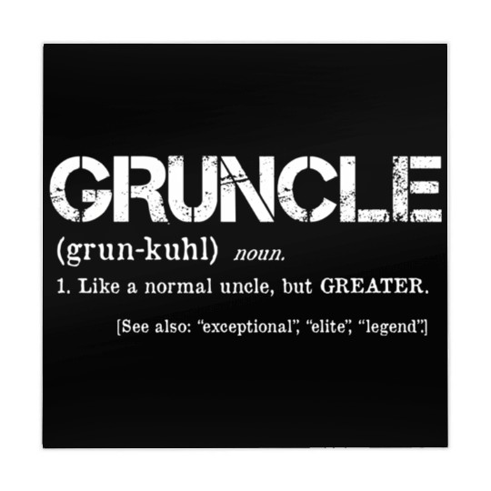 Gruncle Definition Great Uncle Mashup Mahjong Mats