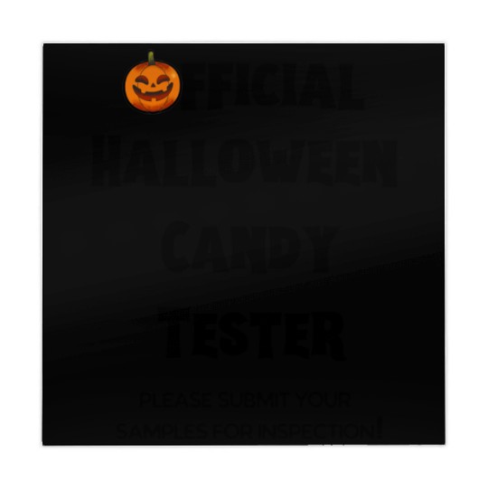 Official Halloween Candy Tester Orange And Yellow Mahjong Mats