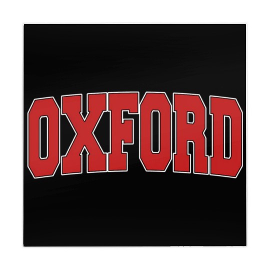 Oxford United Kingdom Varsity Style Uk Sports Mahjong Mats