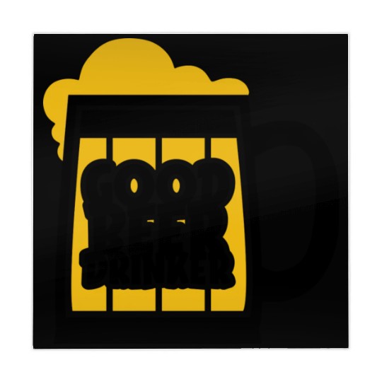 DESIGNGood Beer Drinker nature Mahjong Mats