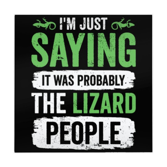 Lizard Reptilian Agenda Conspiracy Theory Mahjong Mats