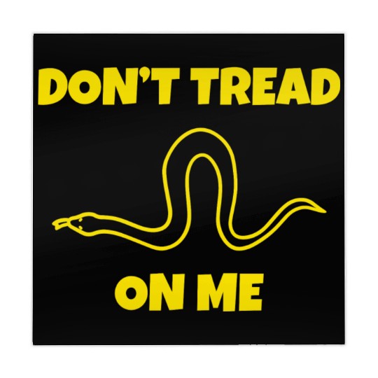 Dont Tread On Me Line Snake Mahjong Mats