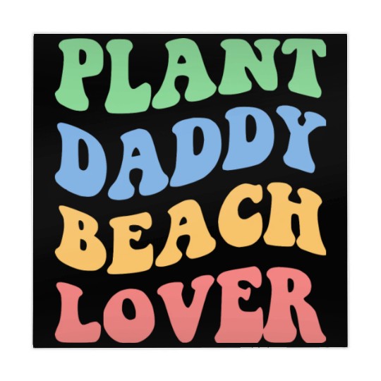 Plant Daddy Beach Lover Iv Mahjong Mats