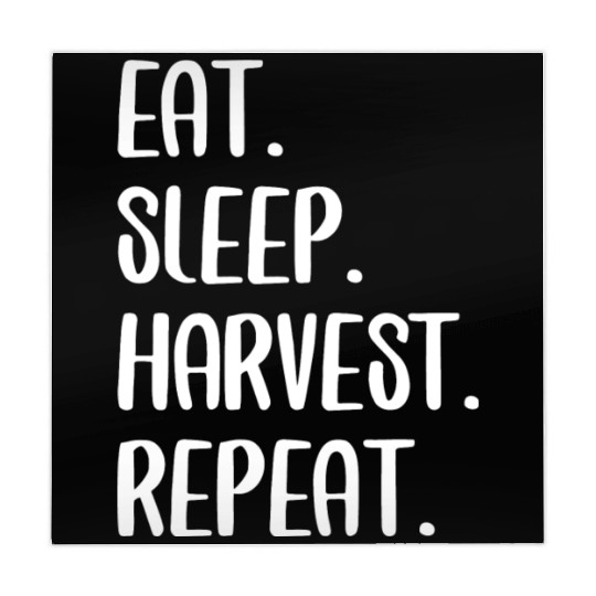 Eat Sleep Harvest Rebeat Mahjong Mats