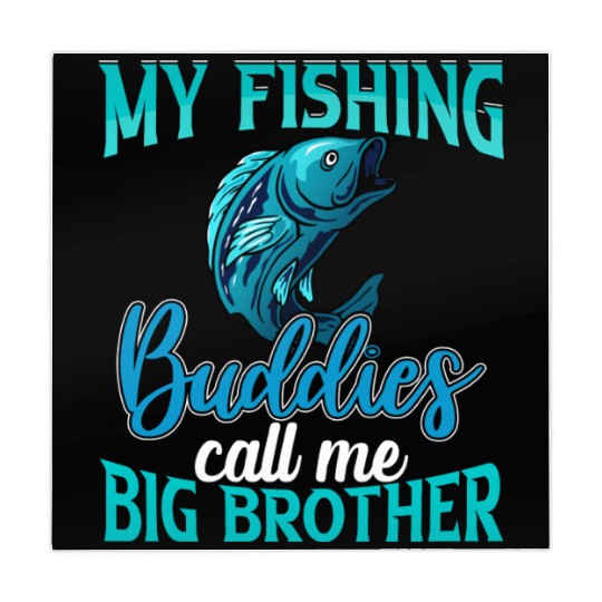 My Fishing Buddies Call Me Big Brother Mahjong Mats