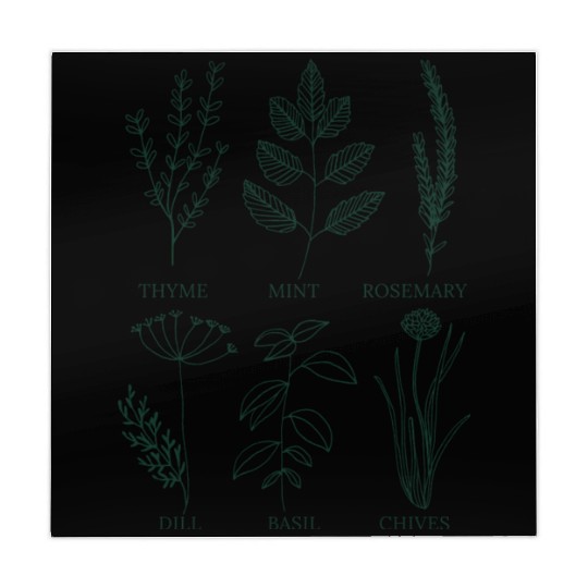 Herb Garden Mahjong Mats