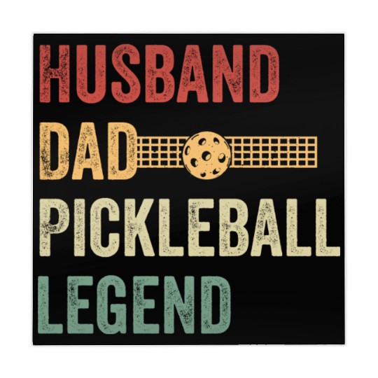 Husband Dad Pickleball Legend Mahjong Mats