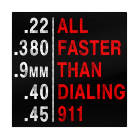 All Faster Than Dialing 911 Weapon Bullet Ammo Mahjong Mats