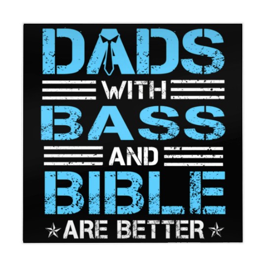 Dads With Bass And Bible Are Better Christian Musi Mahjong Mats