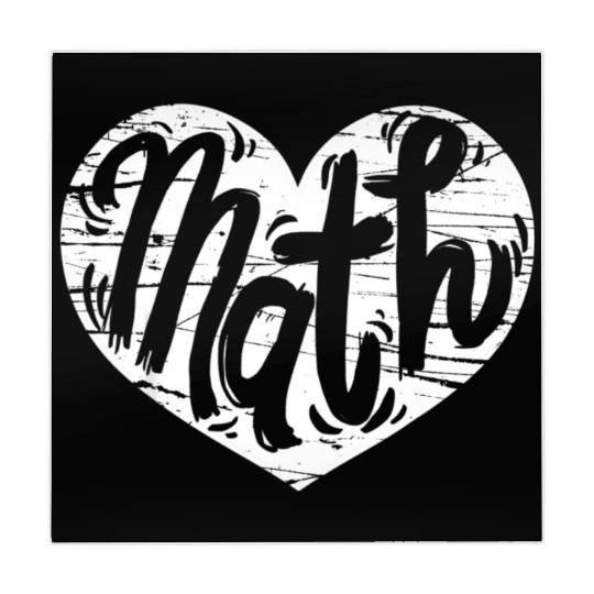 Math Heart Math Teacher He Mahjong Mats