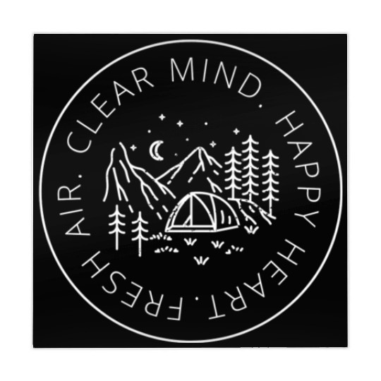 Clear Mind, Happy Heart and Fresh Air Mahjong Mats