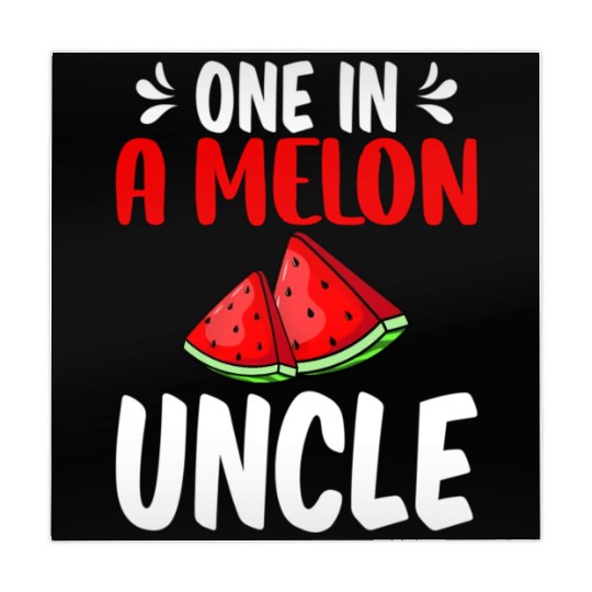 One In A Melon Uncle Watermelon Family Mahjong Mats