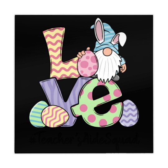 Love Easter Teacher'S Aide Gnomes Teacher Easter 2 Mahjong Mats