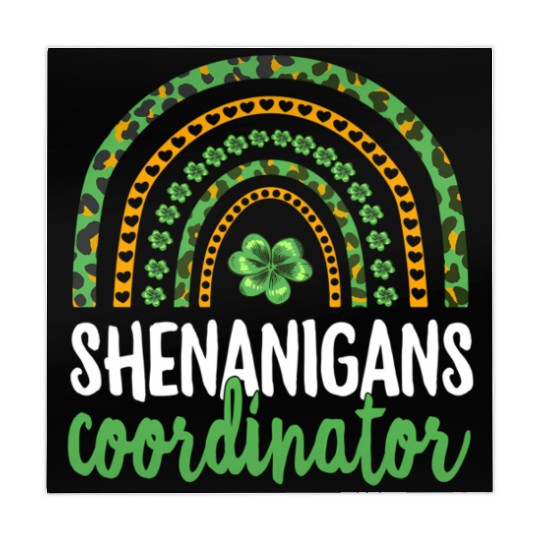 Shenanigans Coordinator Teacher St Patricks Day Mahjong Mats