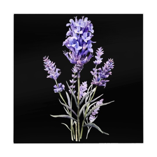 Lavender Flower Mahjong Mats