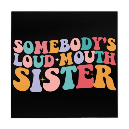 Somebody's Loud Mouth Sister Groovy Mahjong Mats