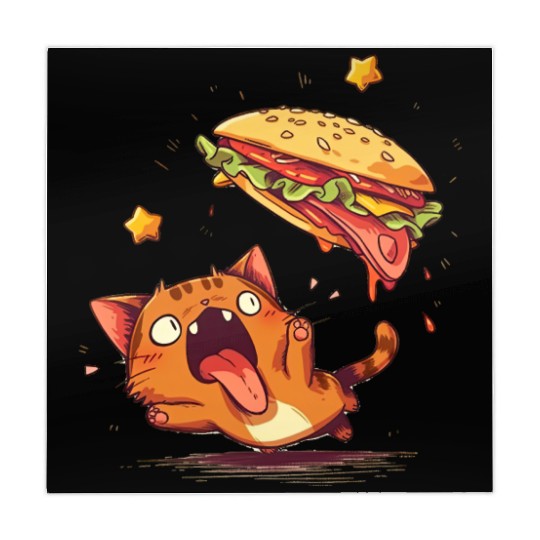 Cat and Taco A Perfectly Delicious Pair Mahjong Mats