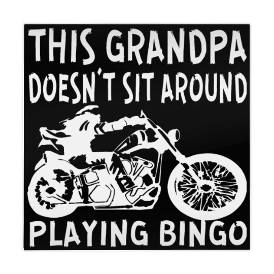 This Biker GrandPa Doesn’t Sit Around Playing Bing Mahjong Mats
