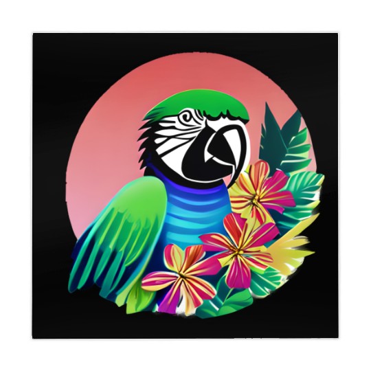 Macaw in the Tropics Mahjong Mats
