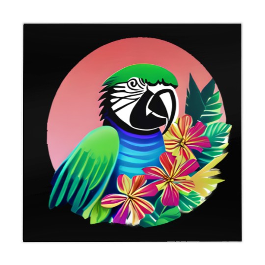 Macaw in the Tropics Mahjong Mats