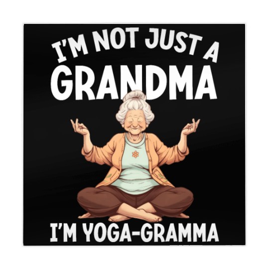 I'm Not Just A Grandma I'm A Yoga Grandma Mahjong Mats