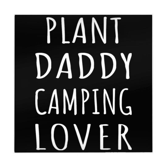 Plant Daddy Camping Lover Mahjong Mats