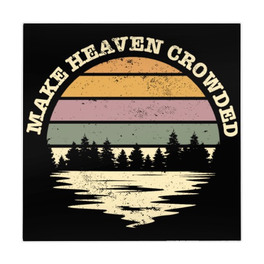 Make Heaven Crowded Bible Verse Quote Jesus Mahjong Mats