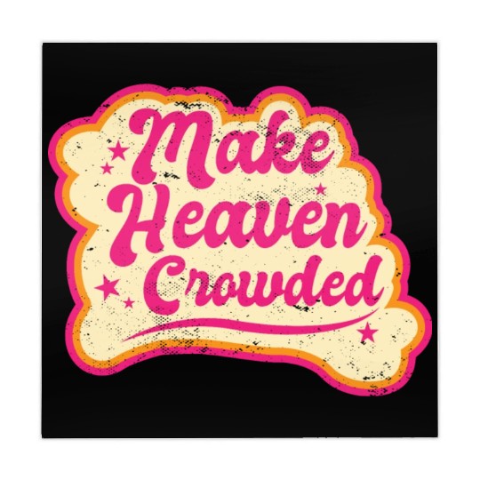 Make Heaven Crowded Bible Scripture Jesus Mahjong Mats