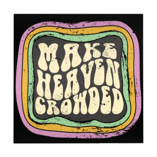 Make Heaven Crowded Christian Quote Catholic Mahjong Mats