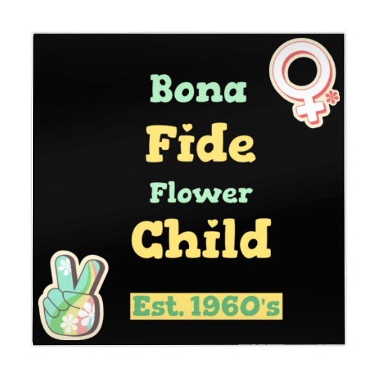 DESIGNBona Fide Flower Child Est 1960s Mahjong Mats