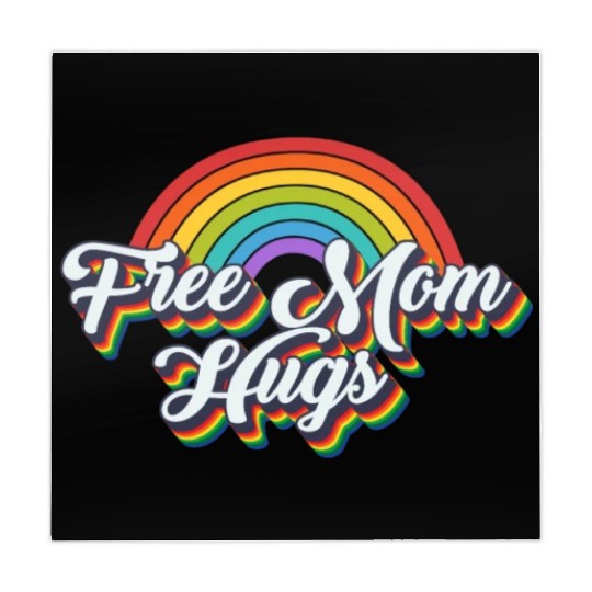 Free Mom Hugs LGBTQ Rainbow LGBTQ Free Mom Hugsfre Mahjong Mats