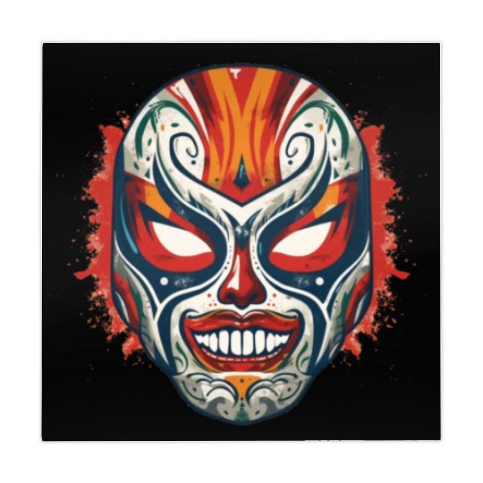 Lucha Libre Mexican Wrestling Mask Luchador Mahjong Mats